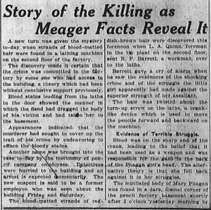 Story of the Killing as Meager Facts Reveal It