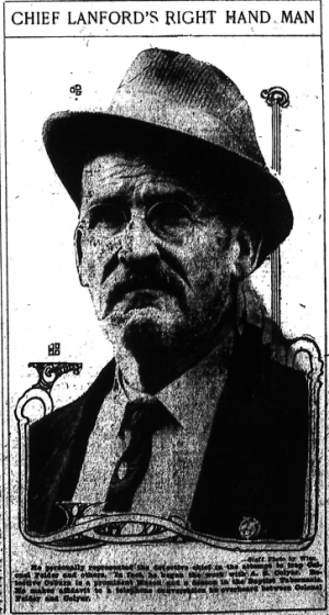 He personally represented the detective chief in the attempt to trap Colonel Felder and others. In fact, he began the work A. S. Colyar. Detective Ozburn is a prominent Mason and a deacon in the Baptist Tabernacle. He makes affidavit to a telephone conversation he overheard between Colonel Felder and Colyar.